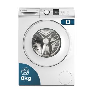 Lavadora Hyundai 8kg 1000rpm D 84,5cm 59,7cm 52,7cm Blanco Display Antialérgico