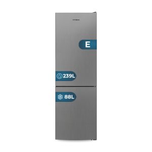 Combi Hyundai No Frost E 201cm 59,5cm 60cm Inox Electrónico Modo Eco Modo Super Puerta 90º