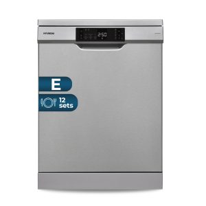 Lavavajillas Hyundai 12sets E 85cm 59,8cm 59,8cm Inox Display 2B 6P Sec.MiniActive