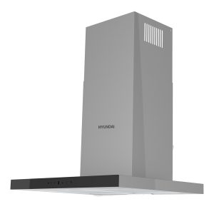 Campana Tipo T Hyundai 50cm 60cm 47cm Inox Táctil LED 800m3/h dB