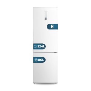 Combi Hyundai No Frost E 188cm 59,5cm 63cm Blanco Display Modo Super Puerta 90º