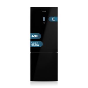 Combi Hyundai No Frost E 192cm 70cm 72,1cm Cristal negro Electrónico Modo Eco Modo Super