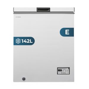 Congelador horizontal Hyundai Dual Cooling 142L E 84,65cm 69,8cm 52cm Blanco Display 1C Modo Super