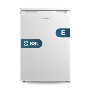 Congelador vertical Hyundai Cíclico 88L E 84,5cm 55,3cm 57,4cm Blanco Manual