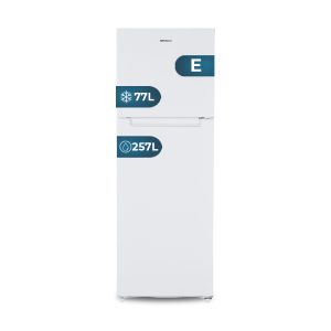 Frigorífico 2 Puertas Hyundai, No Frost. Clase E. Dimensiones: 172cm 60cm 60cm. Color Blanco, Control Manual. Motor Inverter.