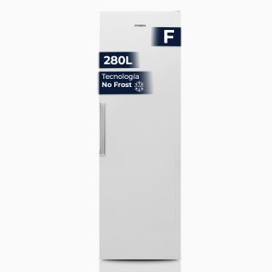 Congelador vertical Hyundai No Frost 280L F 186cm 59,5cm 65cm Blanco Electrónico