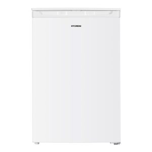 Congelador vertical Hyundai, Cíclico. Capacidad 91L, Clase E. Dimensiones: 85cm 55cm 58cm. Color Blanco, Control Manual.