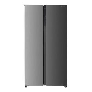 Frigorífico Americano Hyundai, No Frost. Clase D. Dimensiones: 177cm 91cm 59cm. Color Inox, Control con Display. Motor Inverter.