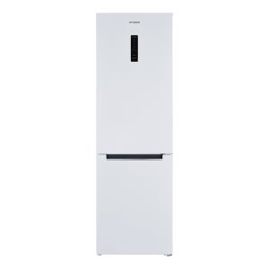 Frigorífico Combi Hyundai, No Frost. Clase D. Dimensiones: 186cm 60cm 60cm. Color Blanco, Control con Display. Motor Inverter.