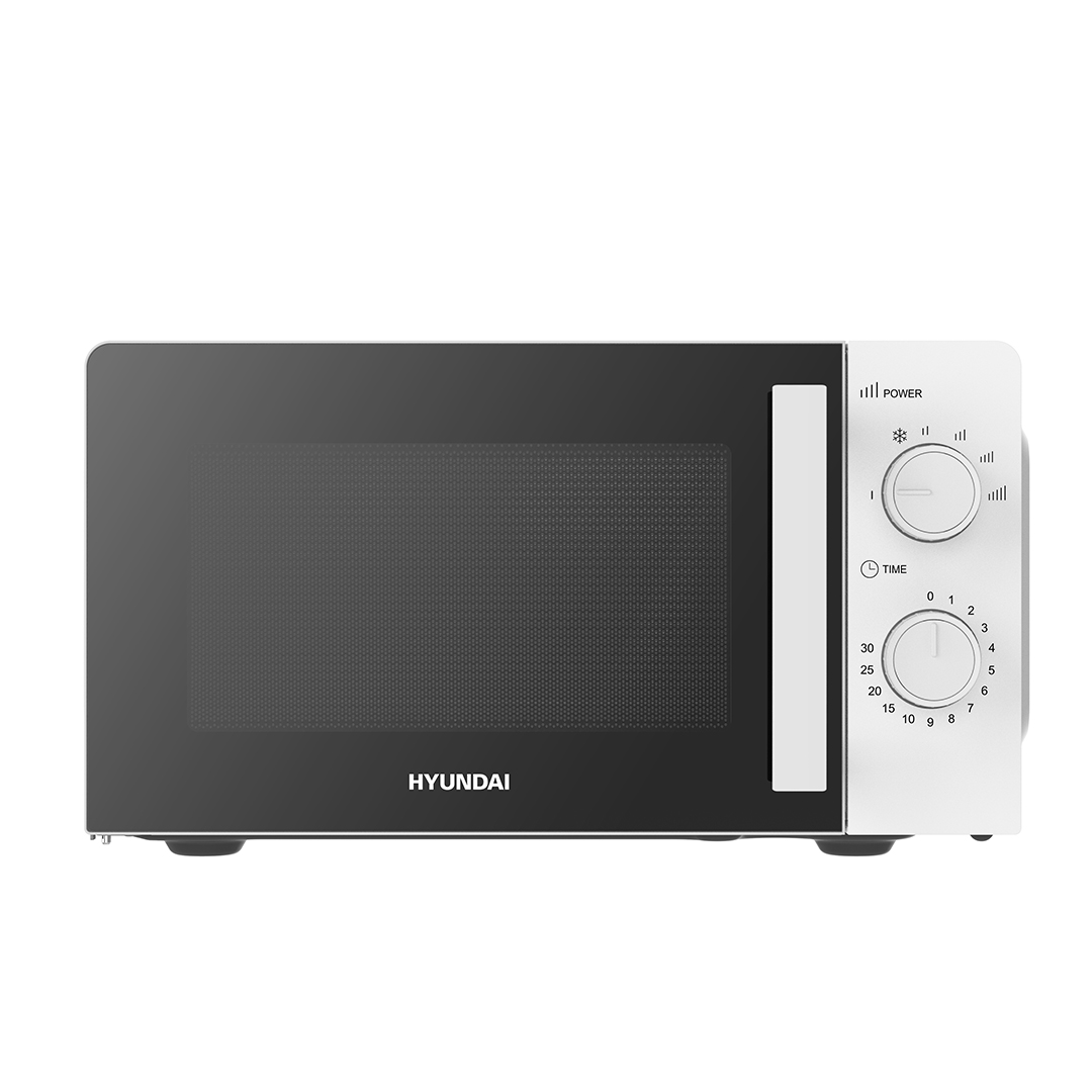 Microondas Hyundai 20L 700W 24,3cm 44,6cm 35,5cm Blanco Manual