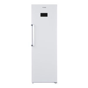 Refrigerador Hyundai, No Frost. Capacidad 359 L, Clase D. Dimensiones: 185cm 60cm 66cm. Color Blanco, Control con Display.